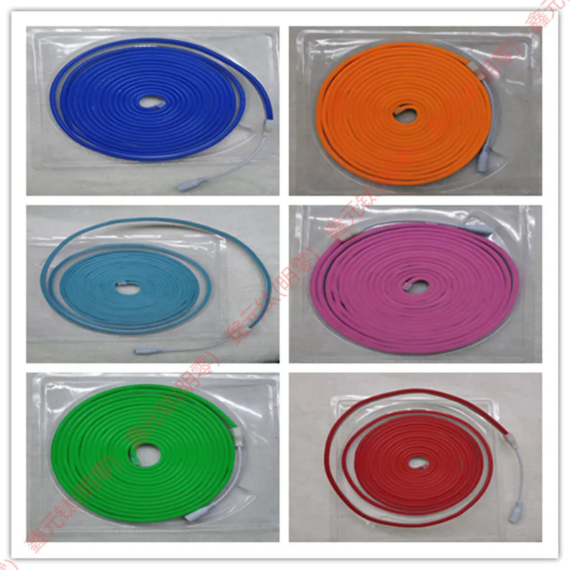 

5M/roll 12V led strip Flexible lamp tape Width 6mm white warm white 4000K red blue green orange pink ice blue highlighted