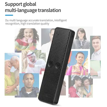 

Language Translator Real Time Pocket Device Business Learning Smart Bluetooth For Traveling Interpreter Meeting Two Way Voice