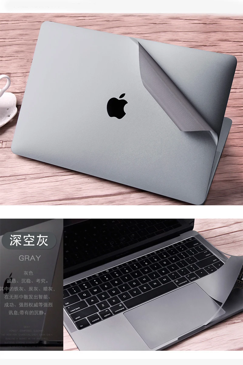 Предназначен для MacBook Pro 1" Чехол(A1286, A1398, A1707/A1990) тонкий 3M полноразмерный чехол пленка для Mac Book
