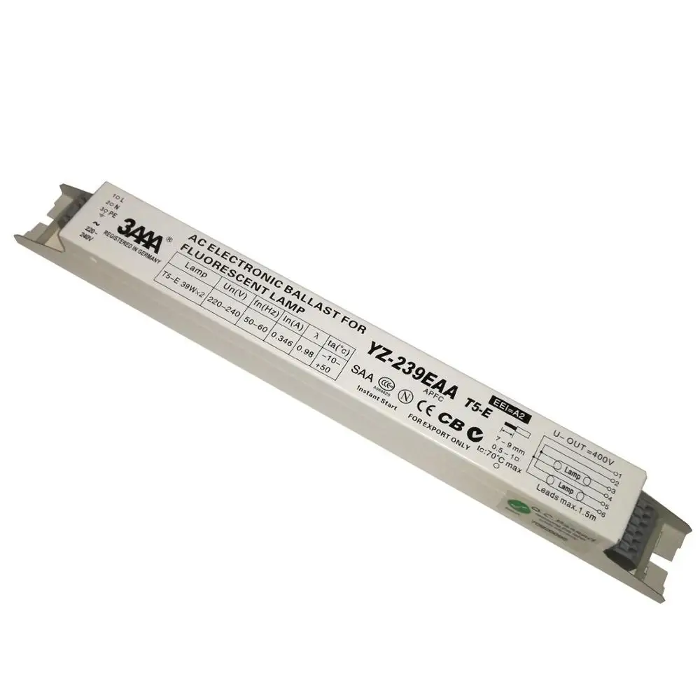 3AAA YZ-224EAA T5-E TC-L 2x24W 3X24W 2X39W Fluorescent Lamp Electronc