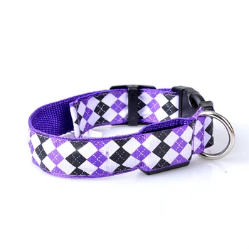 

Diamond Square Dog Collar Pet LED Collar