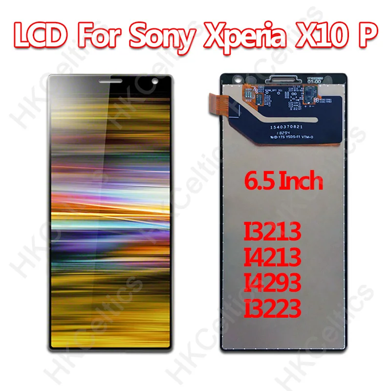 6," ЖК-дисплей для sony Xperia 10X10(XA3) lcd I3123 I3113 кодирующий преобразователь сенсорного экрана в сборе для sony X10 Plus дисплей I3223