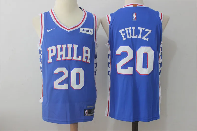 Цвет: желтый Филадельфия Бен Симмонс Joel Embiid Allen Iverson Markelle Fultz Julius Erving майки для мужчин - Цвет: Цвет: желтый
