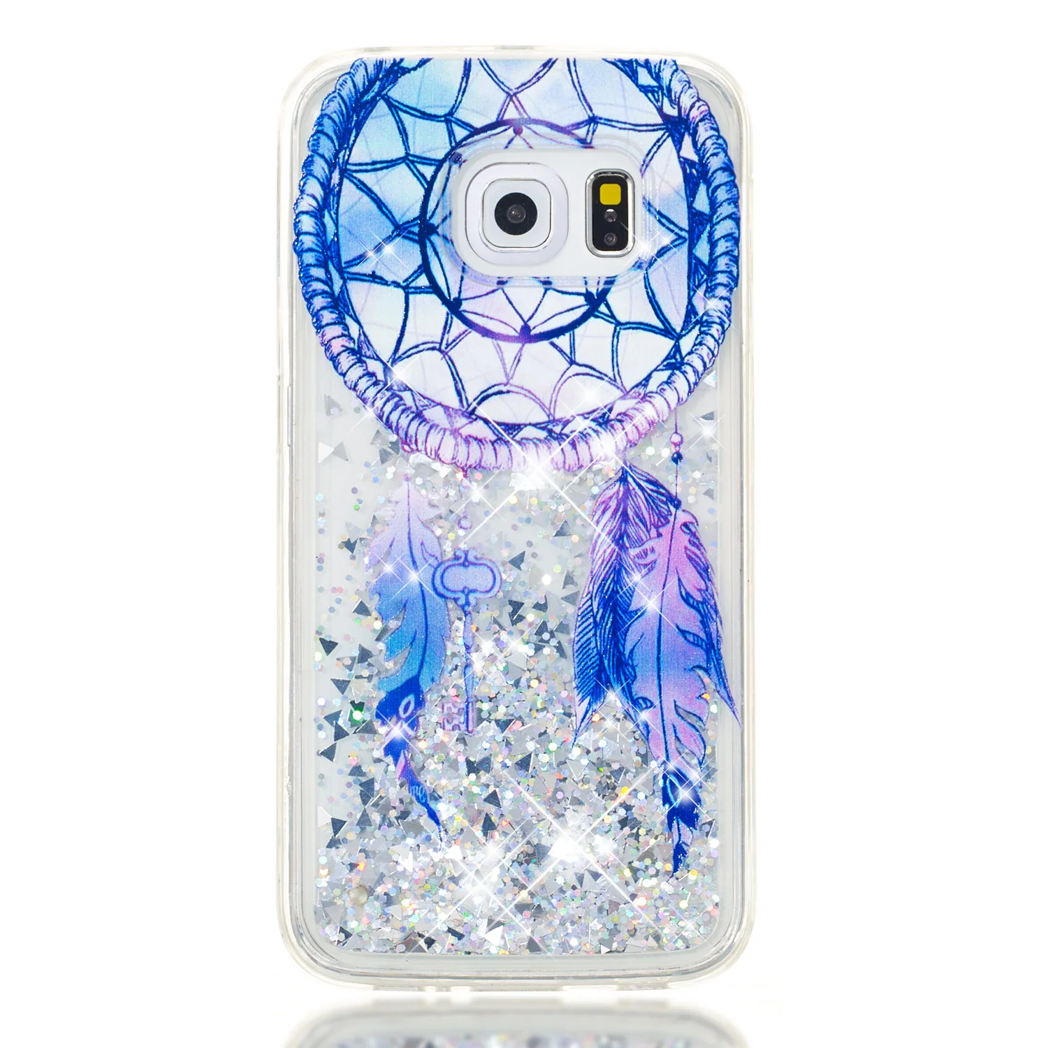 Чехол с зыбучим песком для Samsung Galaxy S6 Edge чехлы телефонов 6 edge SM G925 G925F G925i G925W8 Funda
