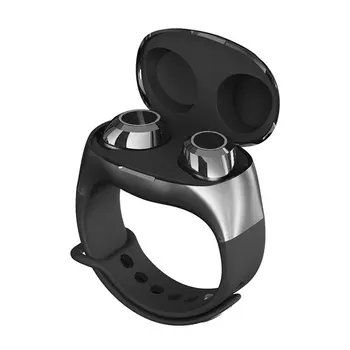 

2-in-1 Wireless Earbuds HM50 Fitness Smart Sports Watch Wristband Smartband Earpieces Headset Bracelet Wrist Headset