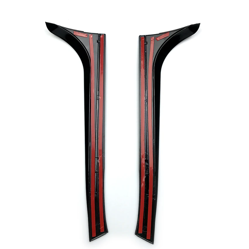  For Volkswagen Golf 6 MK6 (Not fit for G TI and R) Rear Wing Side Spoiler Stickers Trim Cover Acces