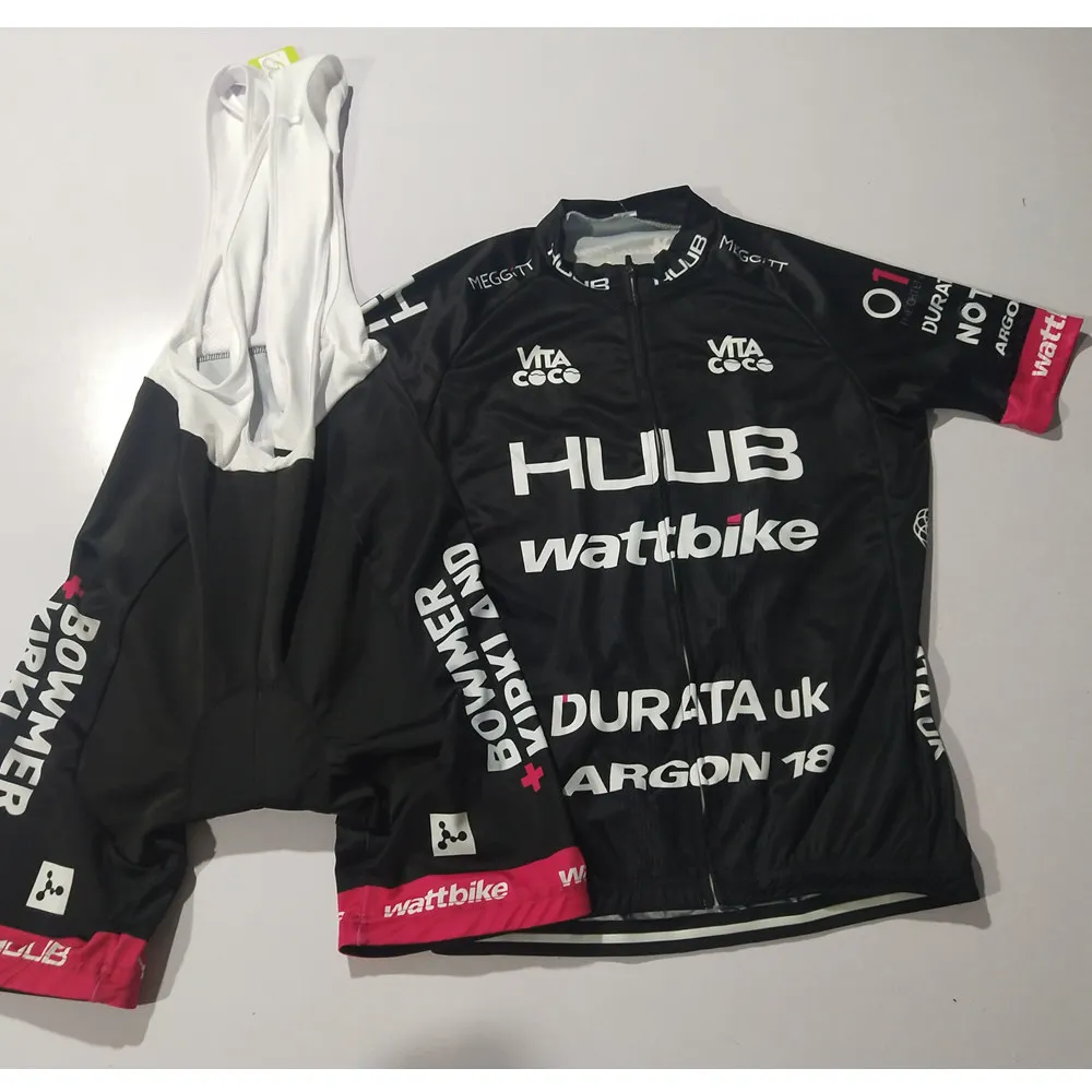 2020-Uk-Pro-Team-Huub-Korte-Mouwen-Ribble-Weldtite-Mannen-Zomer-Set-Ciclismo-Fiets-Kleding-Bib