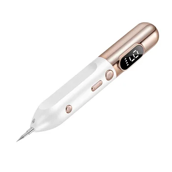 

1PC Face Mole Removal Pen Freckle Nevus Removal Pen Beauty Equipment Pigmentation Pen for Home Salon (Golden)