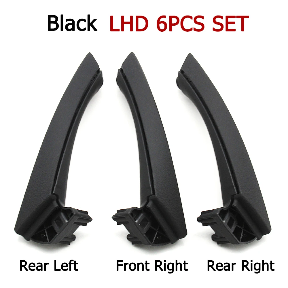 LHD RHD Beige Schwarz Grau Innentürgriff-Set Ersatz für BMW 3er E90 E91 E92 316 318 320 325 328i 2004–2012 – Detail 10