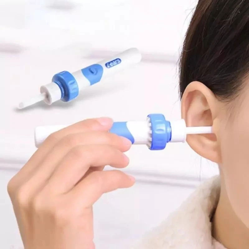 

Electric Ear Cleaner Vacuum Ear Wax Dirt Fluid Pick Remover Device Cordless Safe Vibration Painless Earpick Ear Cleaning Tools