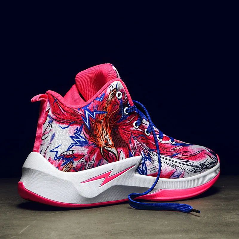 

Winter Basketball Shoes Autumn 2019 New Style Mandarin Duck Sneakers Men's Hight-top Shoe Men's Trendy Shoes Versatile Students