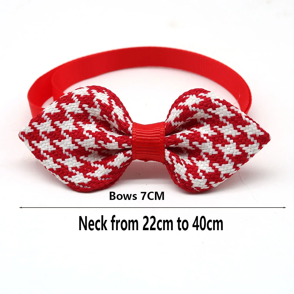 100pcs Pet Bowtie Small Dog Wedding Accessories Popular Cute Cat Pet Dog Pupp Bow Ties Collar Pet Dog Grooming Products