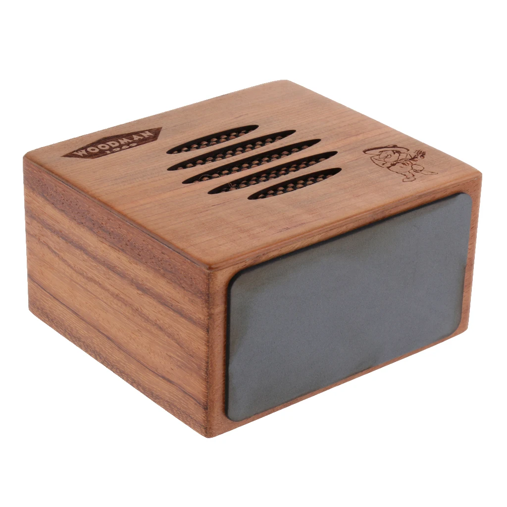 

Durable Wood Mini Acoustic Musical Instrument Guitar Guzheng Ukulele Amplifier Speaker Low Noise