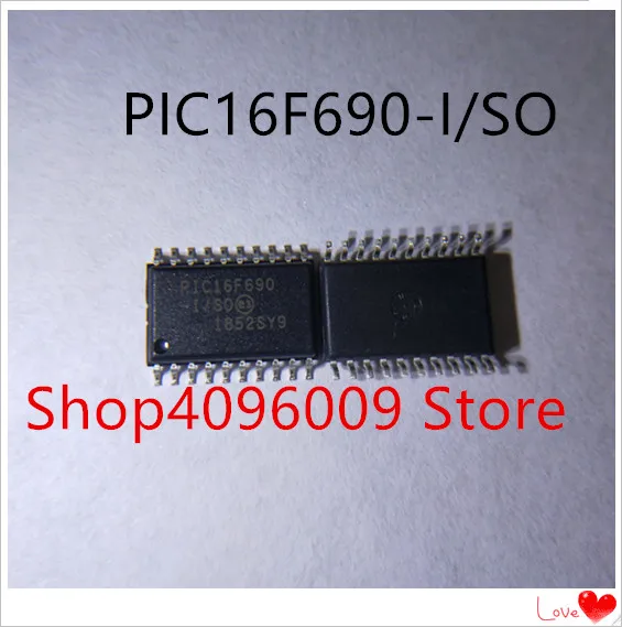 Новинка; 10 шт./лот PIC16F690 PIC16F690-I/SO SOP20