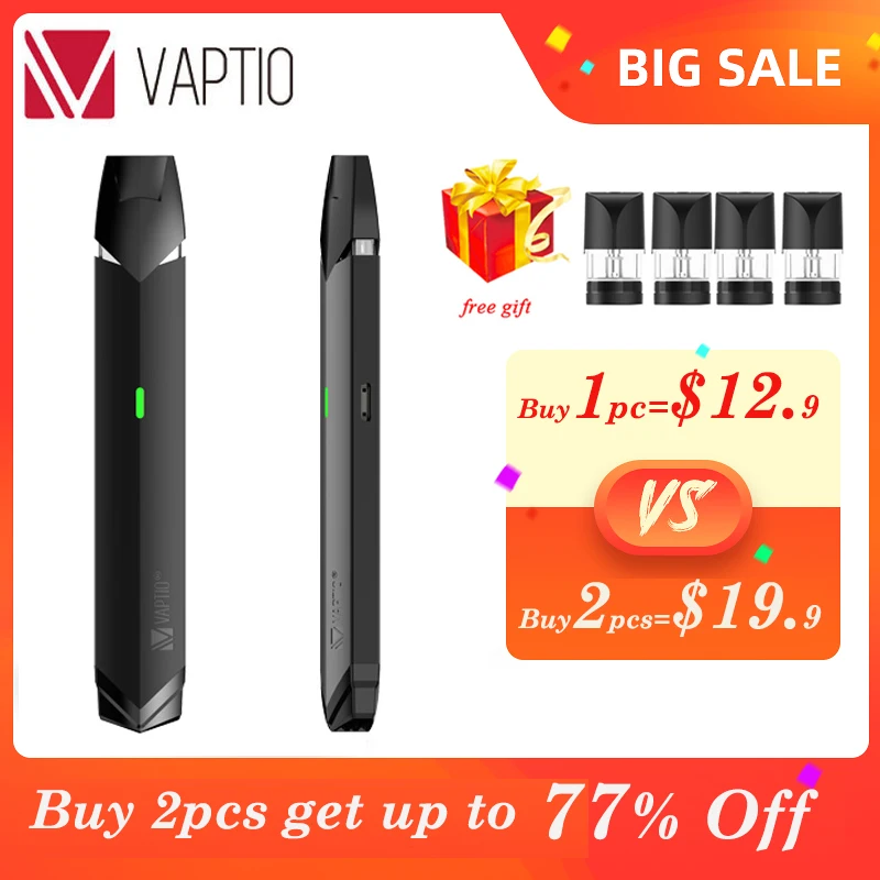 

vape pod 260mAh Electronic cigarette 12W SOLO FLAT MINI kit vapor Cartridge 1.5ohm DL and MTL vaporizer pen 260mah Dropshipping