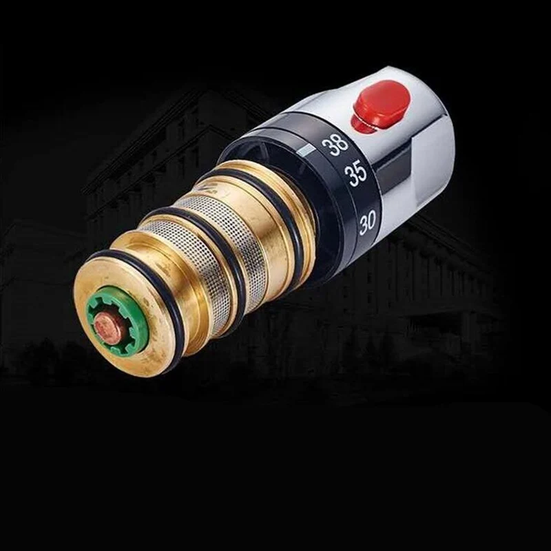 Brass Bath Shower Thermostatic Cartridge Temperature Control Thermostat Shower Mixing Faucet Cartridge Replacement CL-202 faucet cartridge thermostatic mixing valve mixer tap replacement
