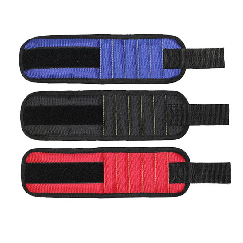 Polyester Magnetic Wristband 15pcs Powerful Magnet Magnetic Wristband Water Bottle Magnetizer