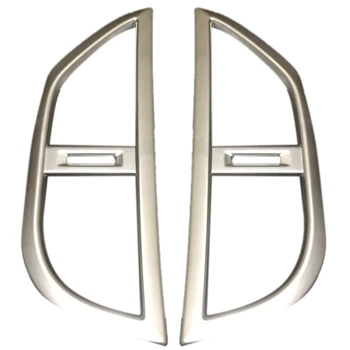 

Accessories for Mercedes-Benz Vito W447 2014 2015 2016 2017 2PC ABS Middle Control Air Conditioning Panel Molding Cover Kit Trim