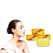 85 г шанхайское традиционное серное мыло для обезжиривания псориаза, себорейной Eczema и мытья лица Мыло для мужчин и женщин