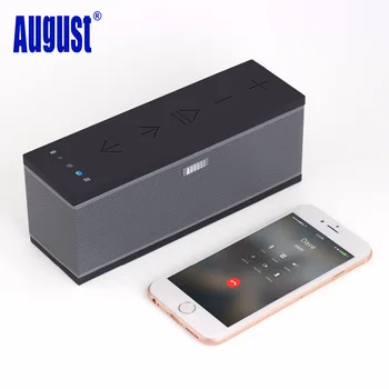 

August WS300 Wireless WIFI Speaker for Multiroom Portable Bluetooth Speakers for Streaming Music Spotify / Tidal 15W