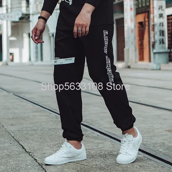 

K108 Trousers Plus Fat Plus Tide Brand Pants Male Fat Man Obesity Personality Leisure Pants Super Large Size Plus Fat Pants