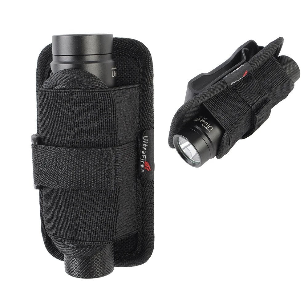 UltraFire 401 # вращающийся на 360 градусов чехол для фонарика нейлоновый Портативный