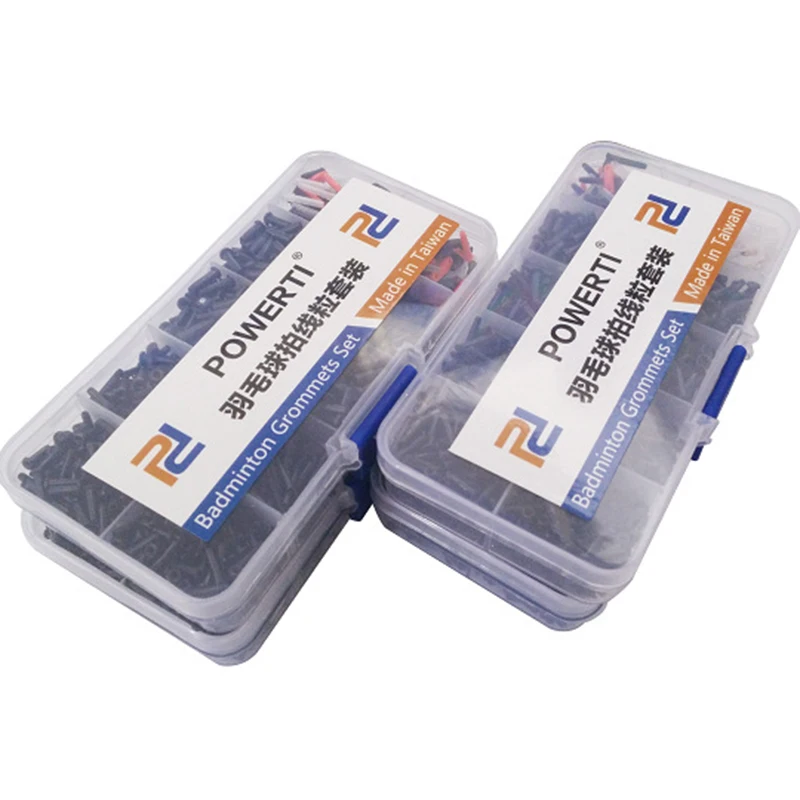 

1 Box/1500Pcs Nylon Badminton Racket Racquet Grommets Eyelet Protector Stringing