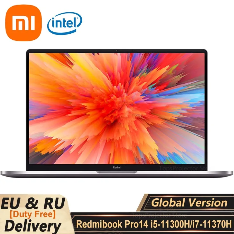 Новинка 2021 ноутбук Xiaomi RedmiBook Pro14 Intel Core i5-11300H/i7-11370H 2 5 K IPS экран 100% sRGB Win10 офисный 16 ГБ