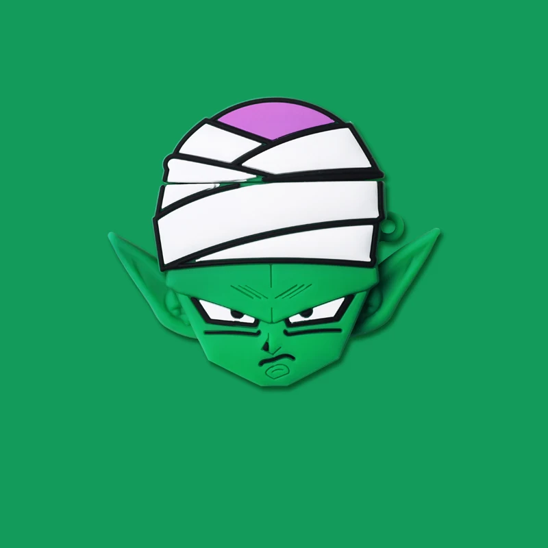 Аниме Dragon Ball Piccolo чехол для наушников Мягкий силиконовый AirPods 1 2 Bluetooth гарнитура