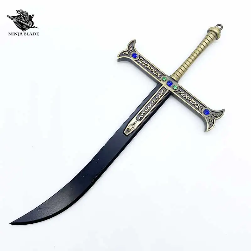 One Piece Dracule Mihawk Black Sword Yoru Cosplay Prop - AliExpress