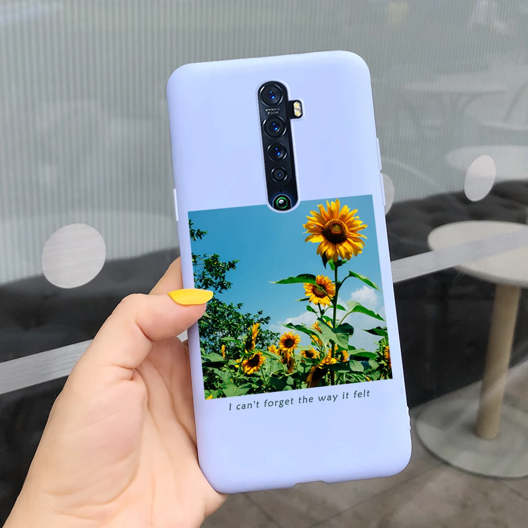 For Oppo Reno2 Case Sunflower Cute Silicone Cover Case For Oppo Reno 2Z 2F 2 F / Z Phone Case Reno2 reno2F reno2Z TPU Bumper samsung flip cover