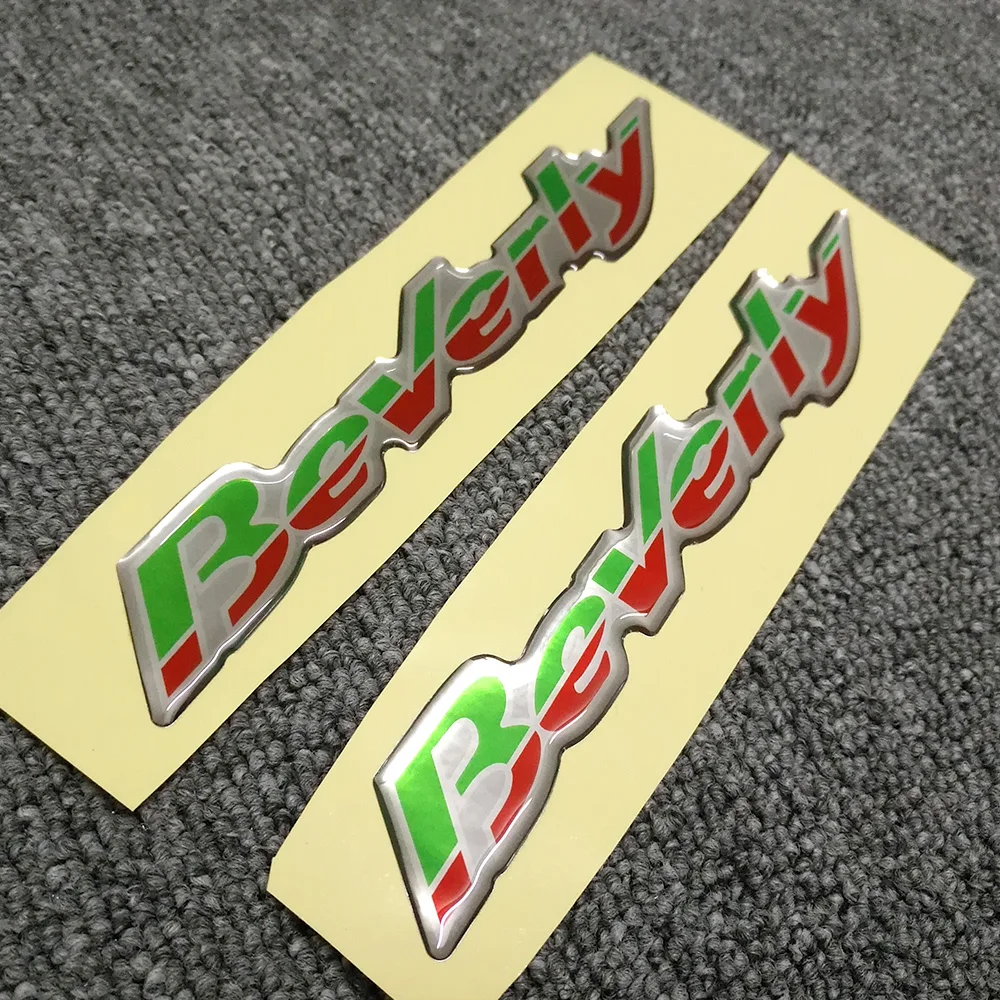 For Piaggio Vespa Beverly 125 300 350 500 3D Emblem Logo Stickers Decal 2015 2016 2017 2018 2019 2020