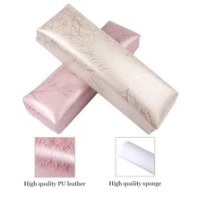 Monika nails Профессиональный кожаный коврик для ухода за руками Подушка для ногтей салон ручной подлокотник Маникюр Аксессуары для ногтей инструмент-полоса белый