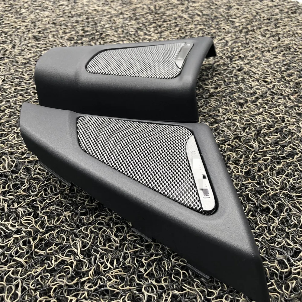 Car Tweeter Cover Trim Kit For BMW F10 F11 5 Series Front Rear Door Speaker Audio Loudspeaker Original Upgrade Accessories Refit stereo speaker tweeter audio speakers kit