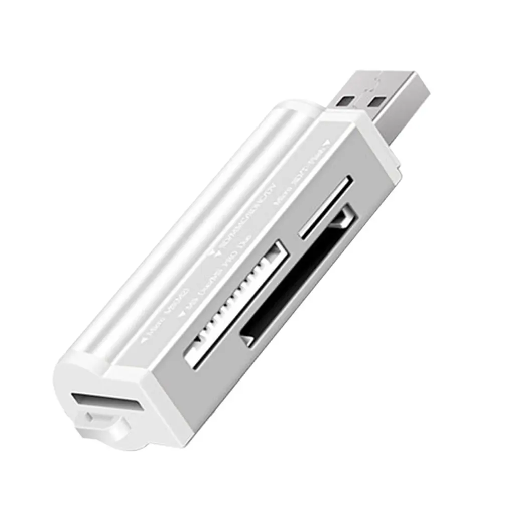 Многофункциональная Универсальная зажигалка форма USB кард-ридер для TF Micro SD MMC SDHC M2 карта памяти MS Duo RS-MMC - Цвет: Цвет: желтый