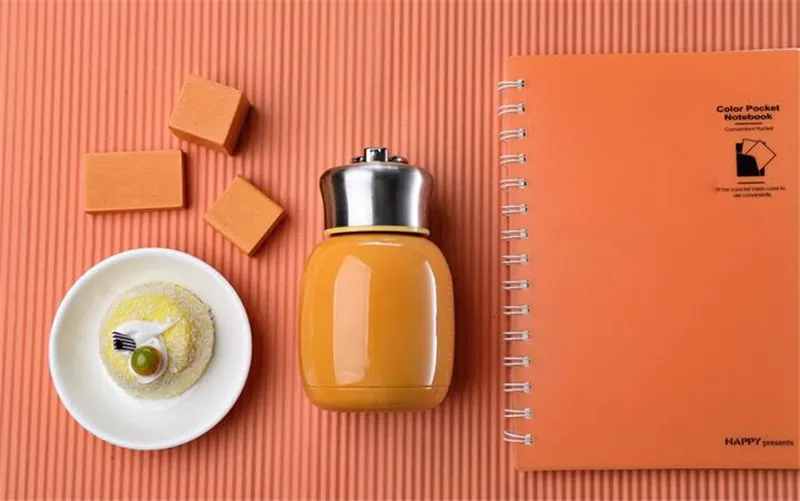 HOT SALE 200ML Mini Cute Coffee Vacuum Flasks Thermos Stainless Steel Travel Drink Water Bottle  Thermoses Cups and Mugs11