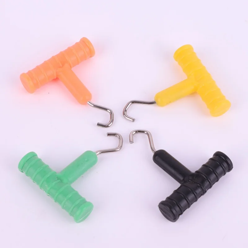 

20193 Pcs/Set Fishing Knot Puller Fishing Stainless Steel Fish Making Tool Knot Rig Puller Pesca Carp Fishing Accessories