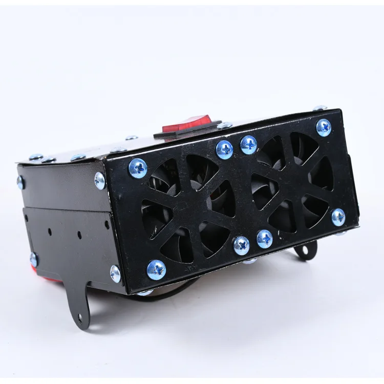 12V 600w отверстие автомобильного обогревателя Вольфрам нагреватель 2 воздуховыпускное отверстие 2 Вентилятор охлаждения используется для размораживания обдува Противообледенительная, мгновенный нагрев