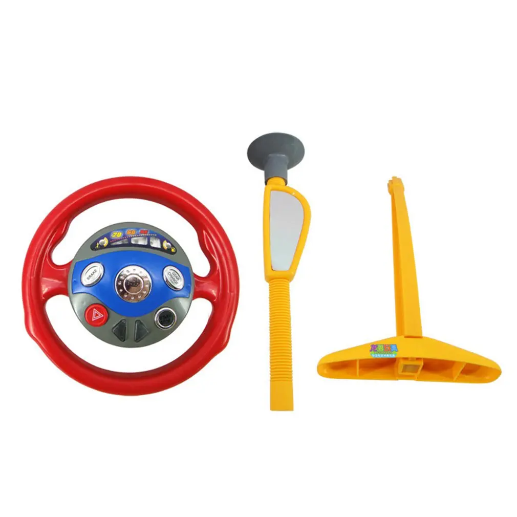 Детская игрушка для игры забавная электронная сиденье водителя автомобильное сиденье руль Дети управляющая игрушка