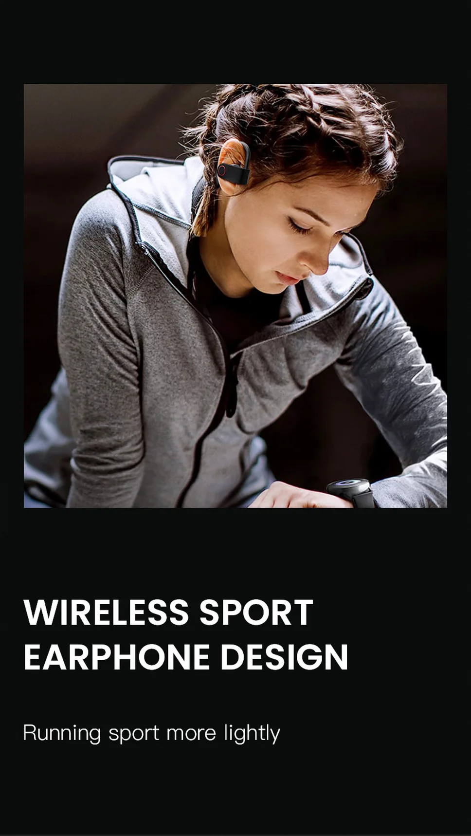 TWS Bluetooth 5,0 наушники CVC шумоподавление водонепроницаемые наушники стерео спортивные наушники с микрофоном беспроводные Bluetooth гарнитуры