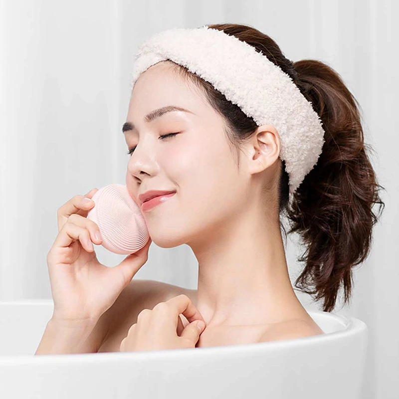 Xiaomi Mijia щетка для чистки лица глубокое очищение мягкая щетина водонепроницаемый