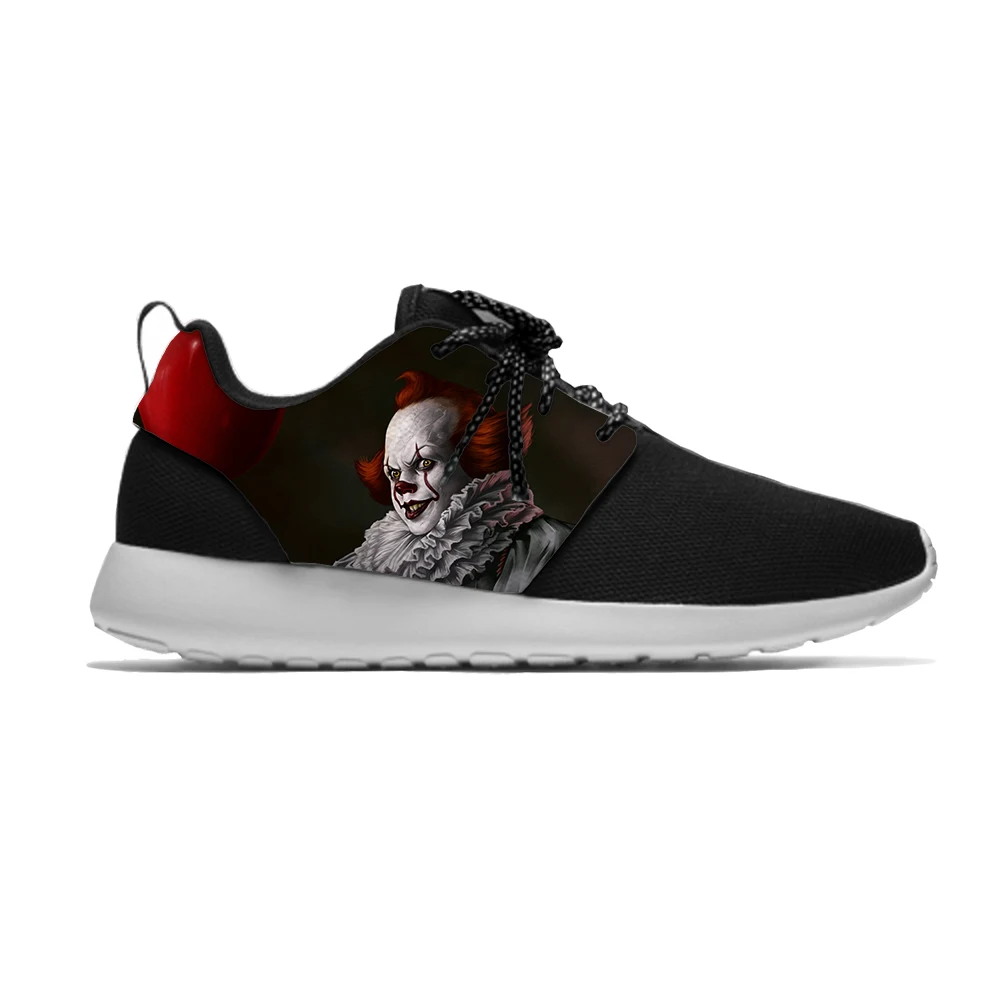 Кроссовки Pennywise It из фильма клоун Джокер ужас модная повседневная Тканевая обувь