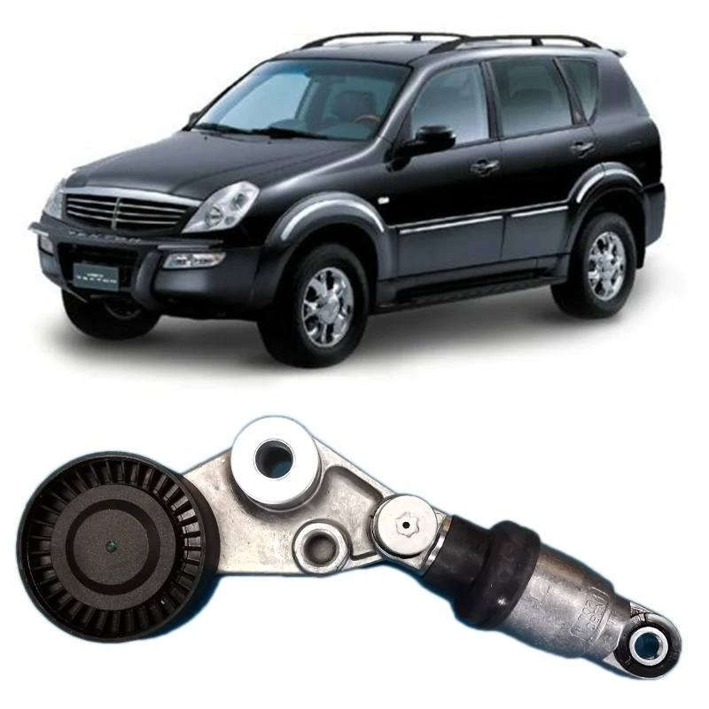 Натяжитель автомобильного ремня в сборе для Ssangyong Actyon Sports I II Korando Kyron Rexton Rodius Stavic