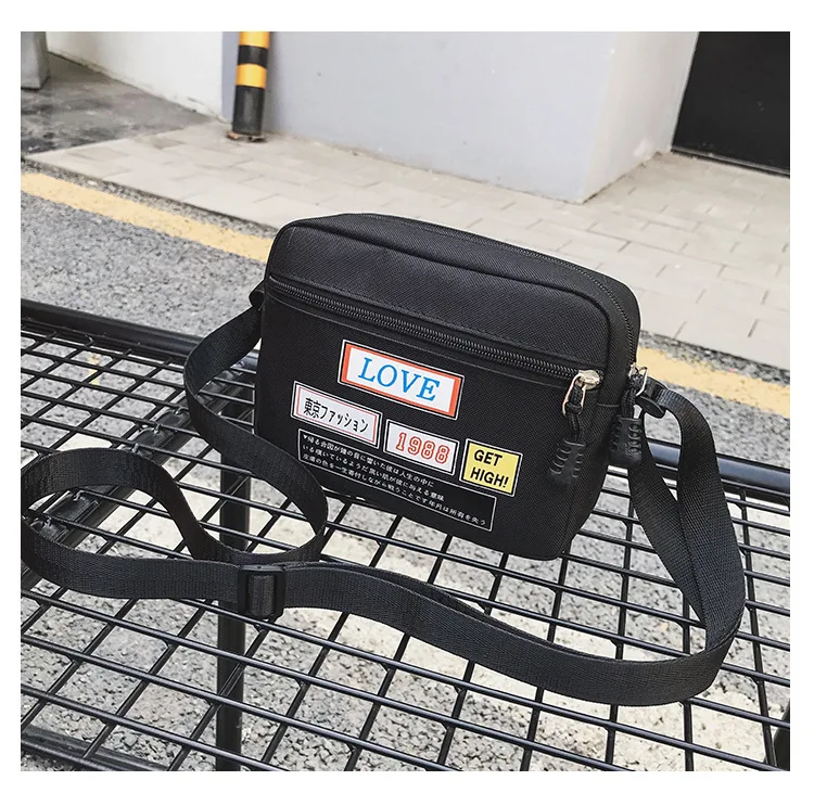 Wide-Strap Bag Fairy New Style Fashion Harajuku Square Sling Bag Shoulder Honey Disco Dancing Bag