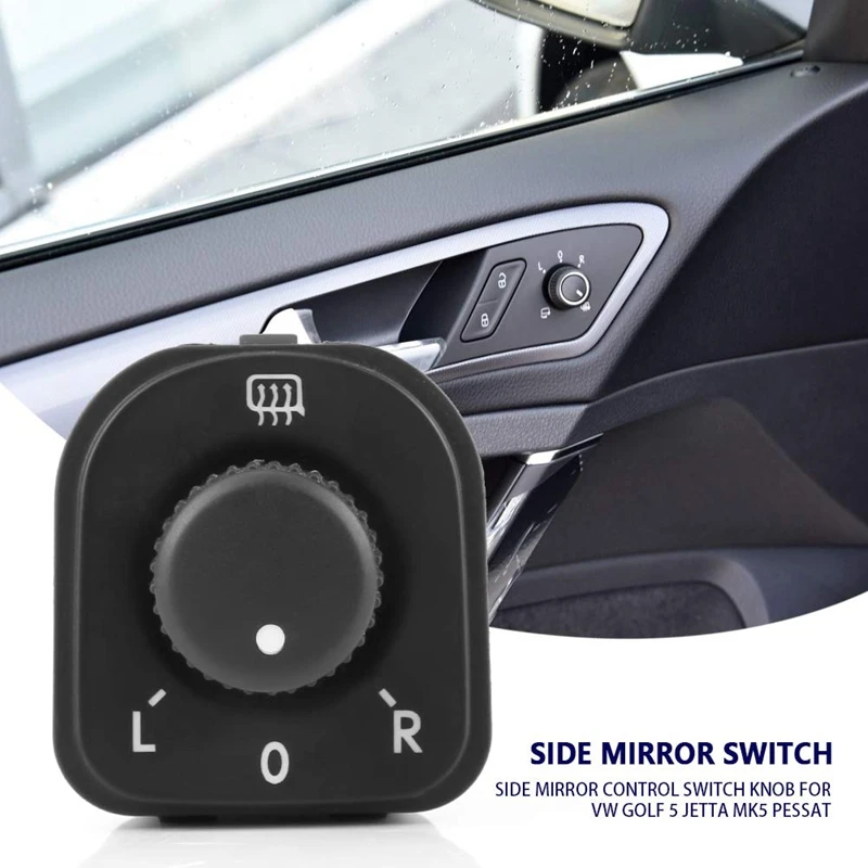 Side Mirror Control Switch Knob for-Golf 5 Jetta MK5 Passat 1K0959565H 1K0959565F 1K0959565K |