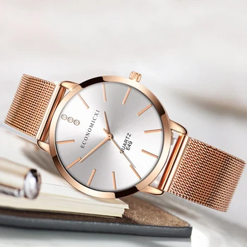 

Women Watches Quartz Ladies Watches Top Brand Luxury Wristwatches Rose Mesh Strap Female Clock Fashion Dress Relogio Feminino