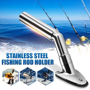 

Stainless Steel Fishing Support Rod Stand Bracket Fishing Tackle Tool Boat Sea Fishing Rod Holder Corrosion Proof