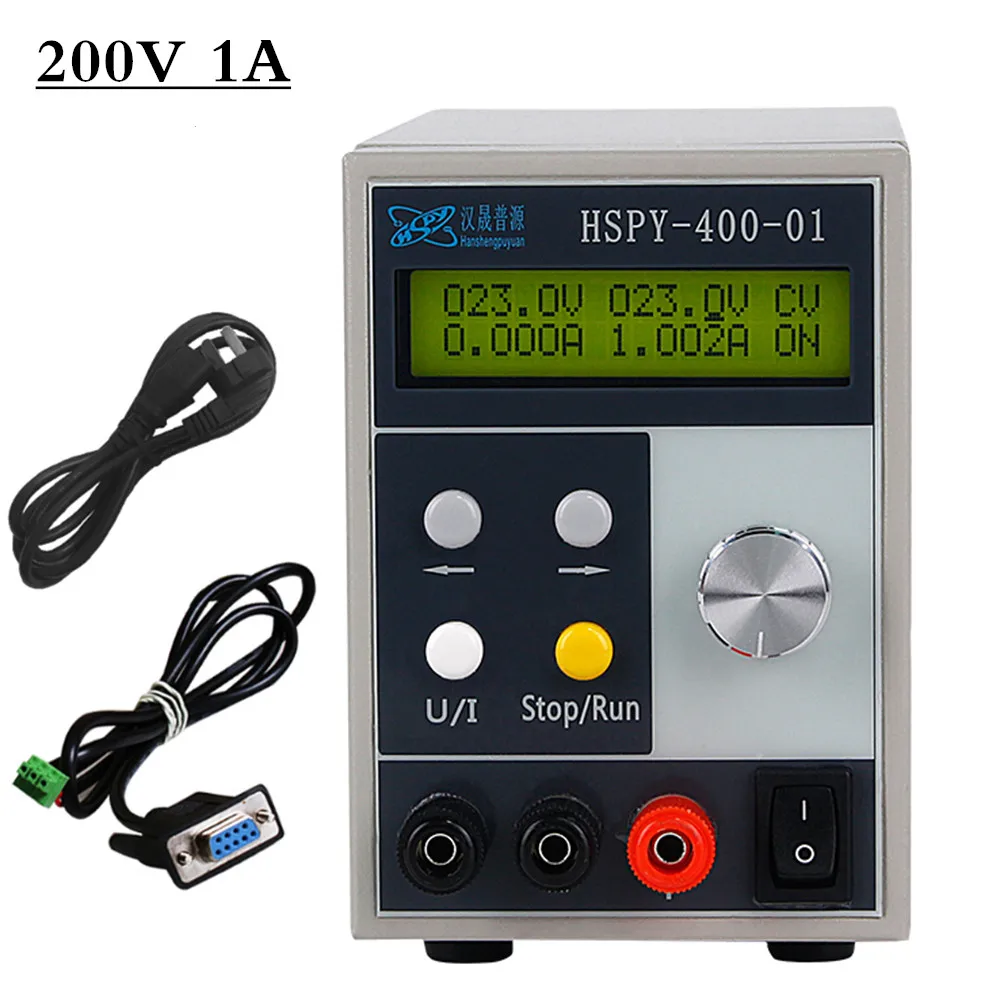 

200V 1A Lab Adjustable Power Supply Laboratory Switching Professional Power Supplies Programmable Bench Source Digital HSPY 220V