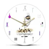 Eyelash Extensions Business Sign Decorative Wall Clock Girly Lash Tools Beauty Salon Clock Fashion Art Girl Room Vanity Decor 1