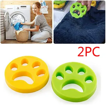

2pcs Pet Hair Remover Reusable Washing Machine Hair Remover Pet Fur Catcher Filtering Ball lint remover